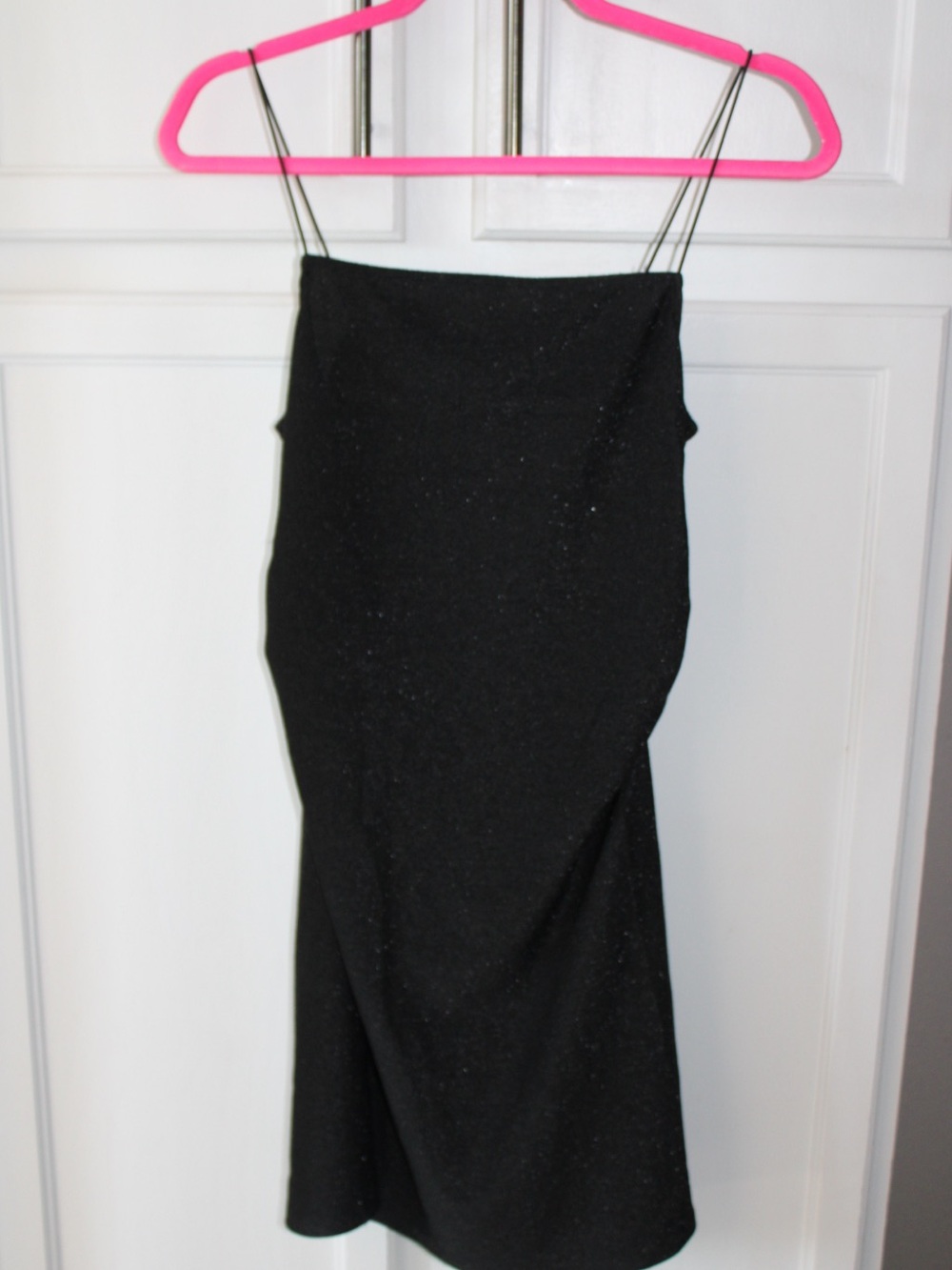 H&M Black Sparkle Mini Dress